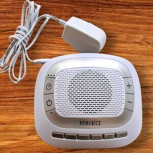 HoMedics White Noise Sound Machine SS-2025A Sleep Therapy Machine, 6 sounds